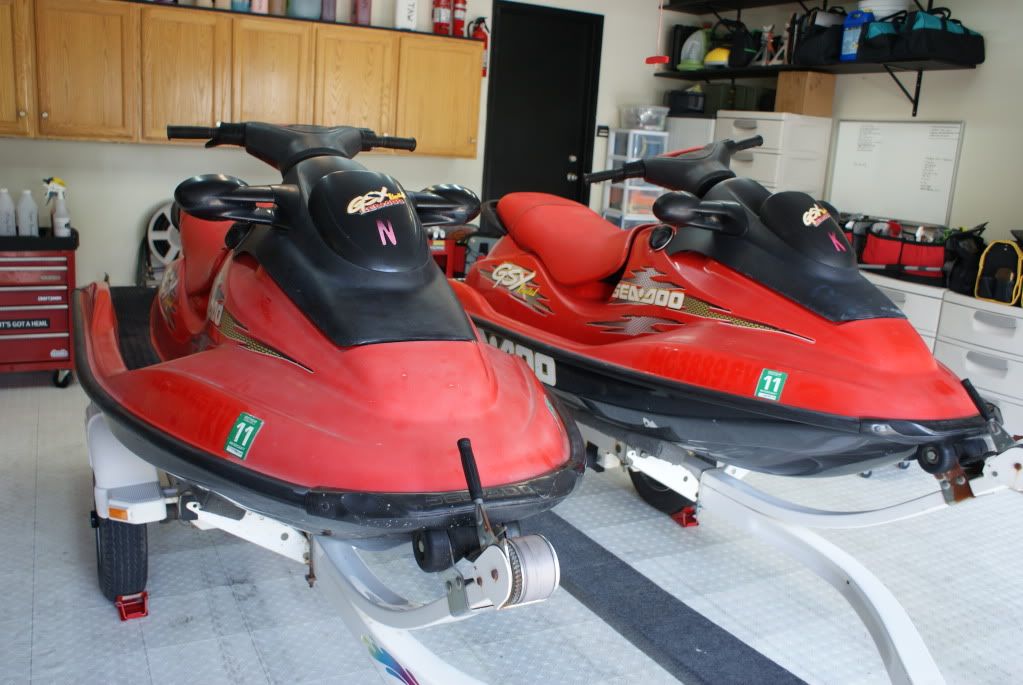 GelCoat Restoration Pair of '98 SeaDoo Jet Skis by AutoLavish